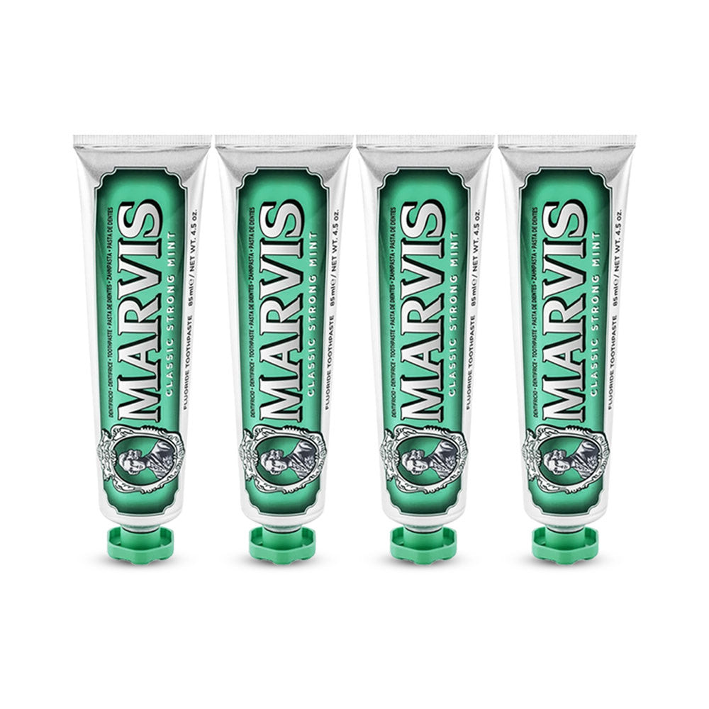 Marvis Classic Strong Mint Toothpaste 85ml - (Pack of 4)