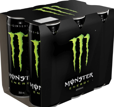 Monster Green Can 250 ml (6 Pieces)