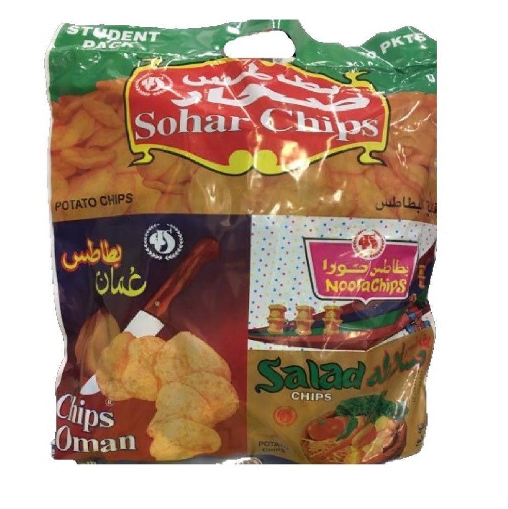 Oman Chips Assorted 15g (2 Bags of 20 Pieces Total 40 Pieces