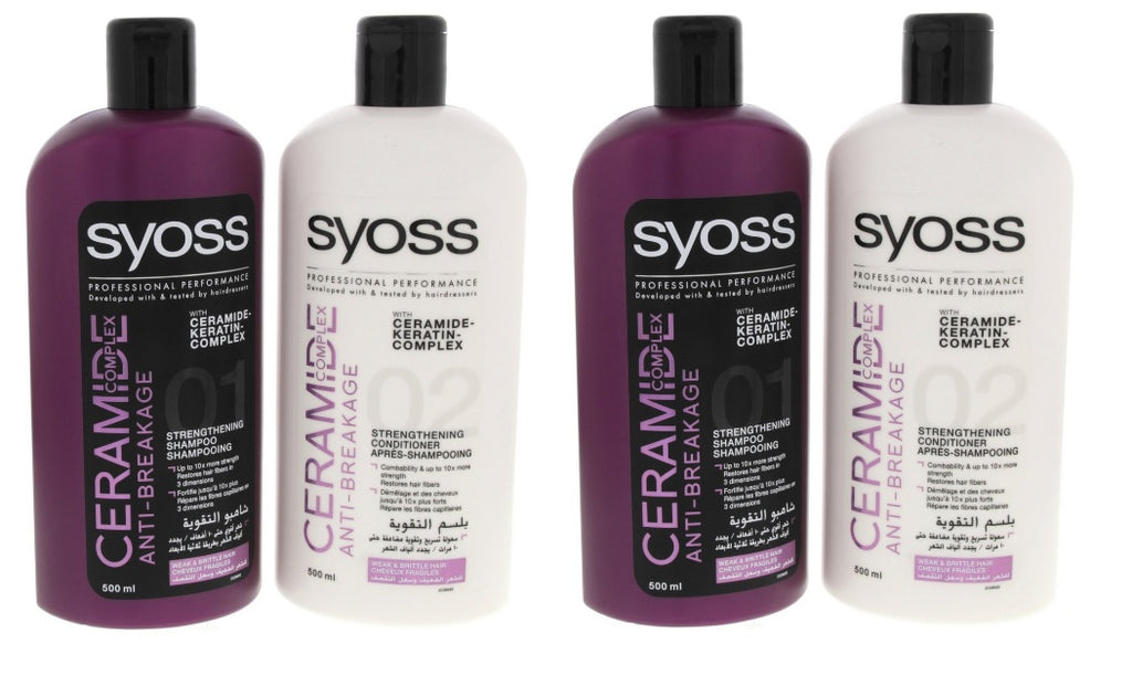 Syoss Shampoo Ceramide + Conditioner500 Ml Twinpack